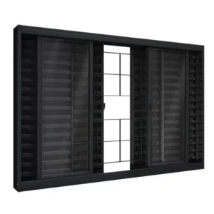 Janela Veneziana Com Grade 150×100 POP
